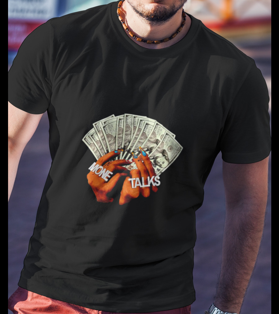 Mone Talks Mercedes Moné Cash Fan Rings T-Shirt