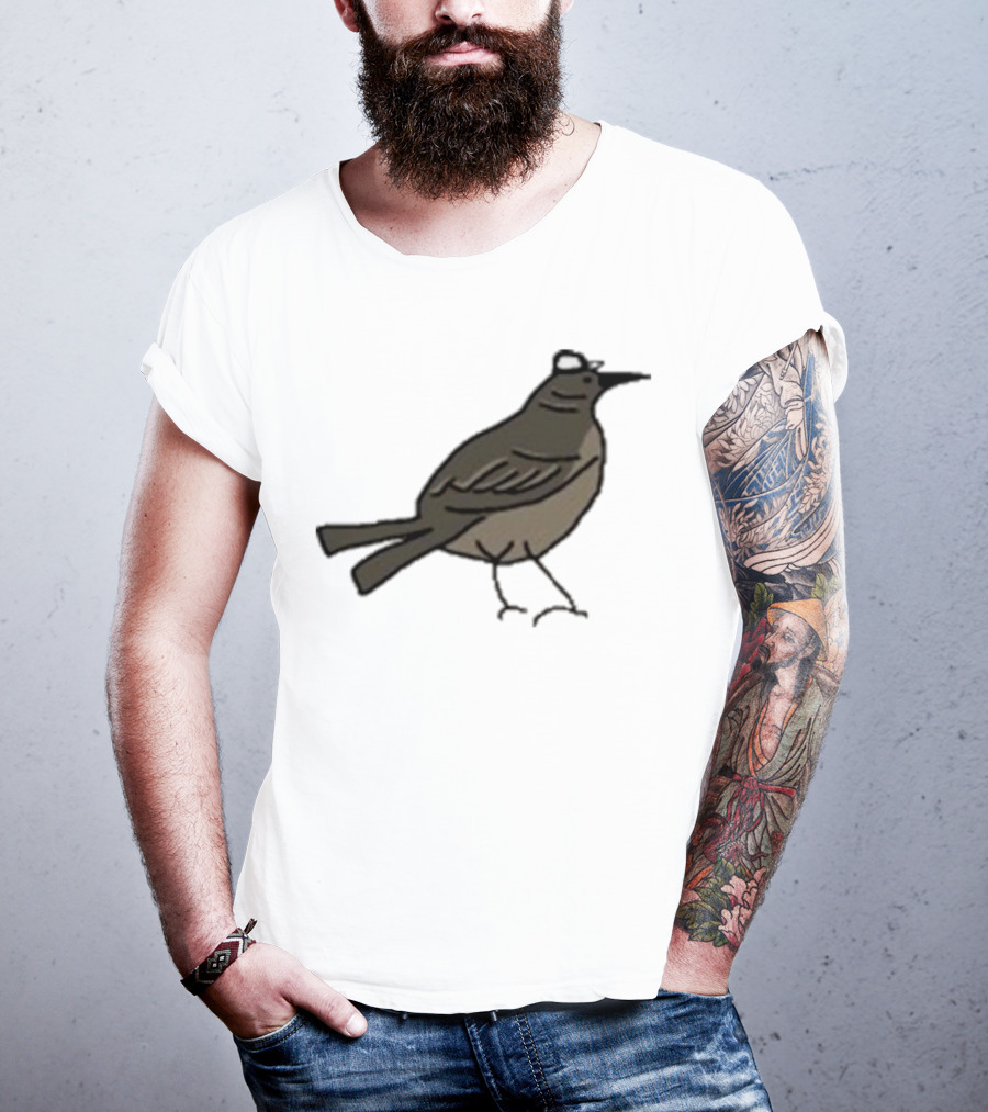 Dallas Stars Mr. Mockingbird Victory Green Bird T-Shirt