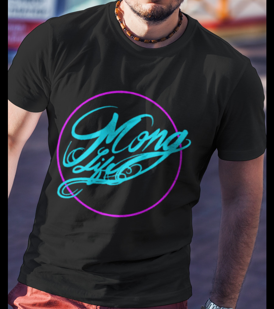 Mong Life Raff Grlllz Circle T-Shirt