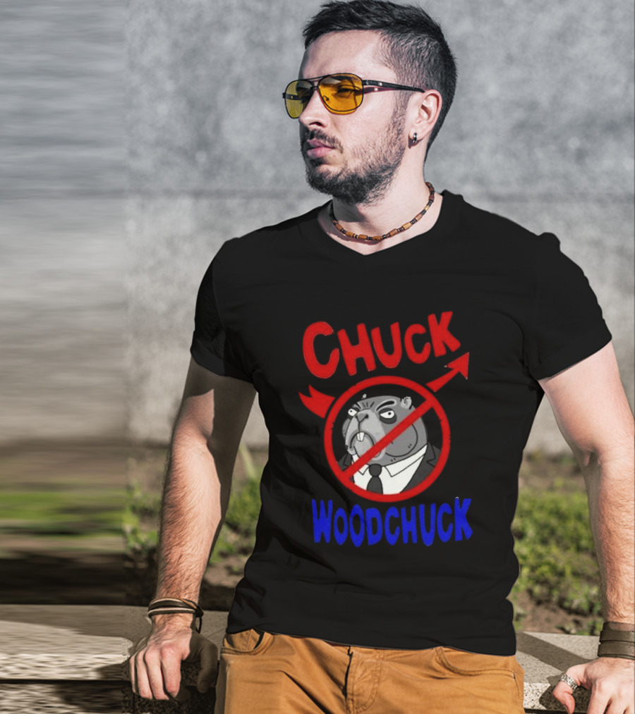 Chuck Woodchuck Bojack Horseman Stop Sign Iconic Fan Reference T-Shirt