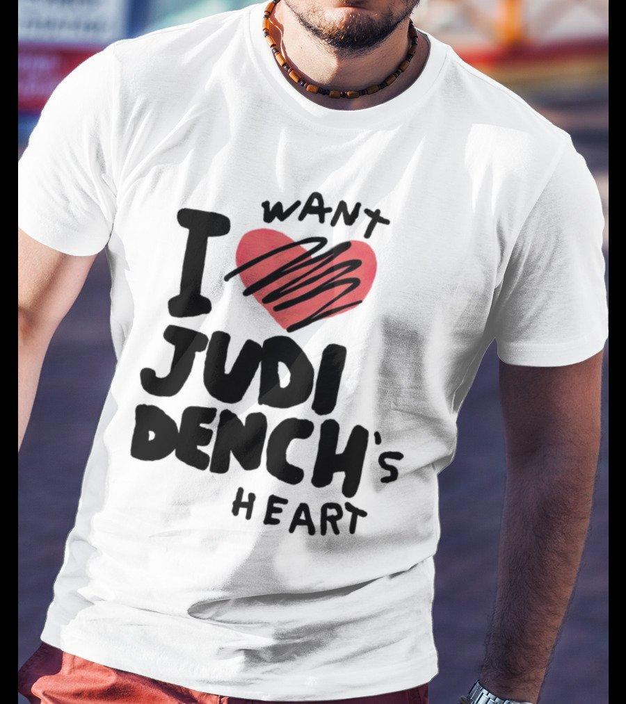 I Love Judi Dench's Heart T-Shirt