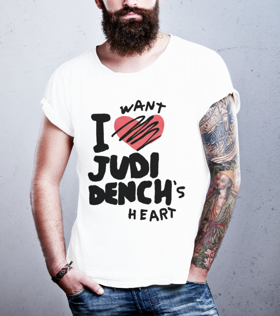 I Love Judi Dench's Heart T-Shirt