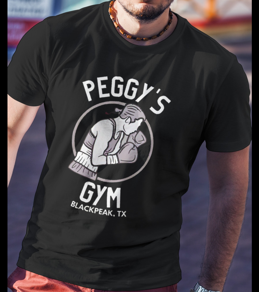 Peggy's Gym Blackpeak TX Boxing Fighter T-Shirt
