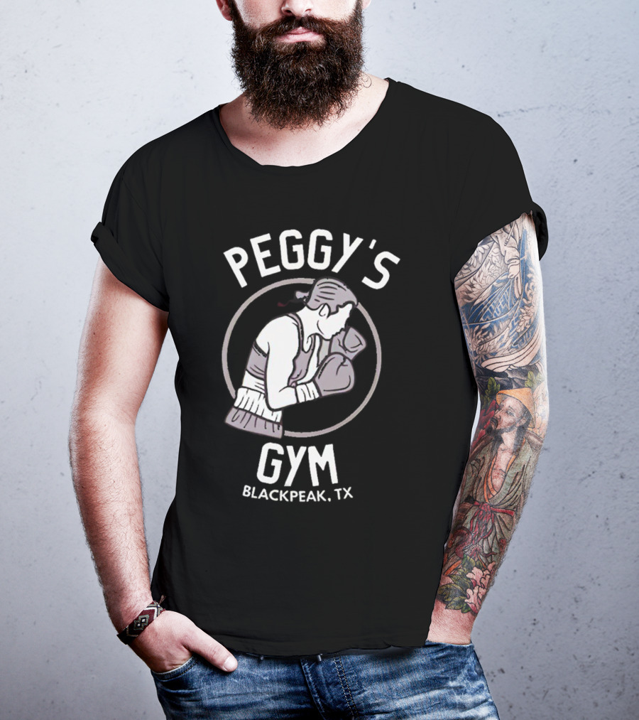 Peggy's Gym Blackpeak TX Boxing Fighter T-Shirt