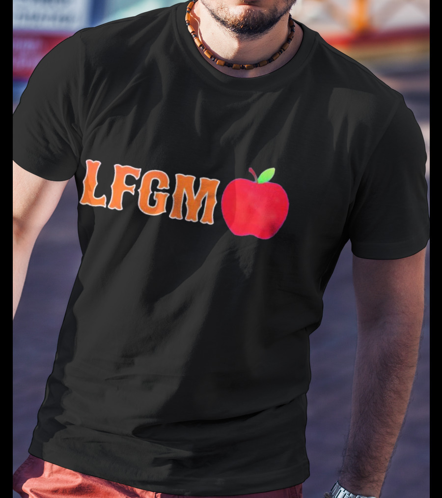 LFGM Apple New York Mets T-Shirt