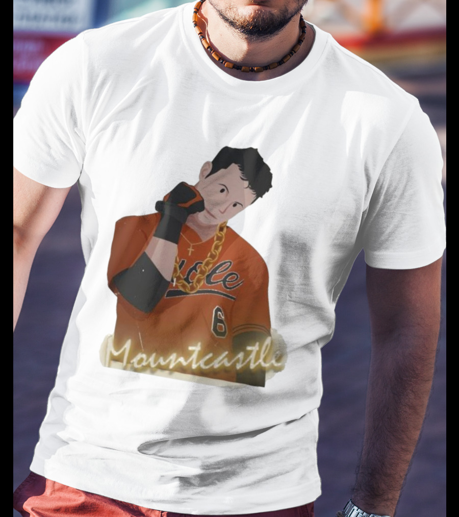 Mountcastle Neon Ryan Mountcastle Orioles Jersey Number Six T-Shirt