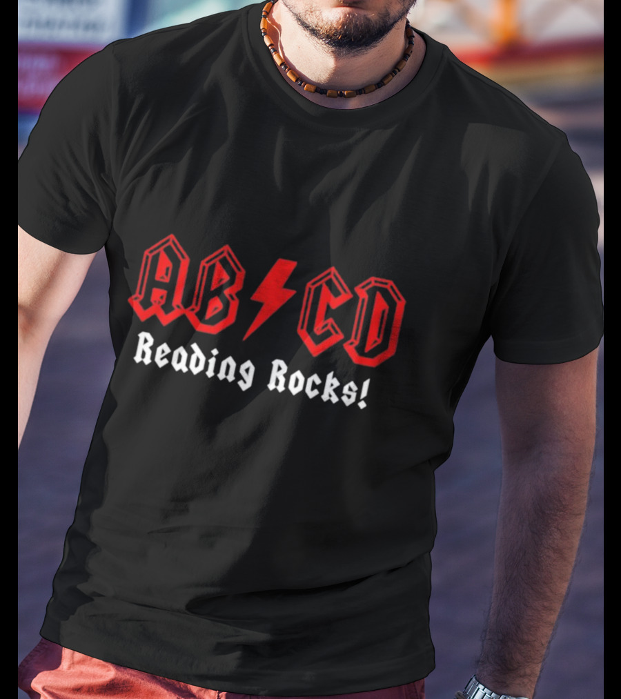 Ab Cd Reading Rocks T-Shirt