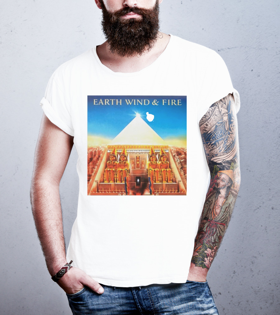 Earth Wind And Fire Pyramid And Sphinx T-Shirt