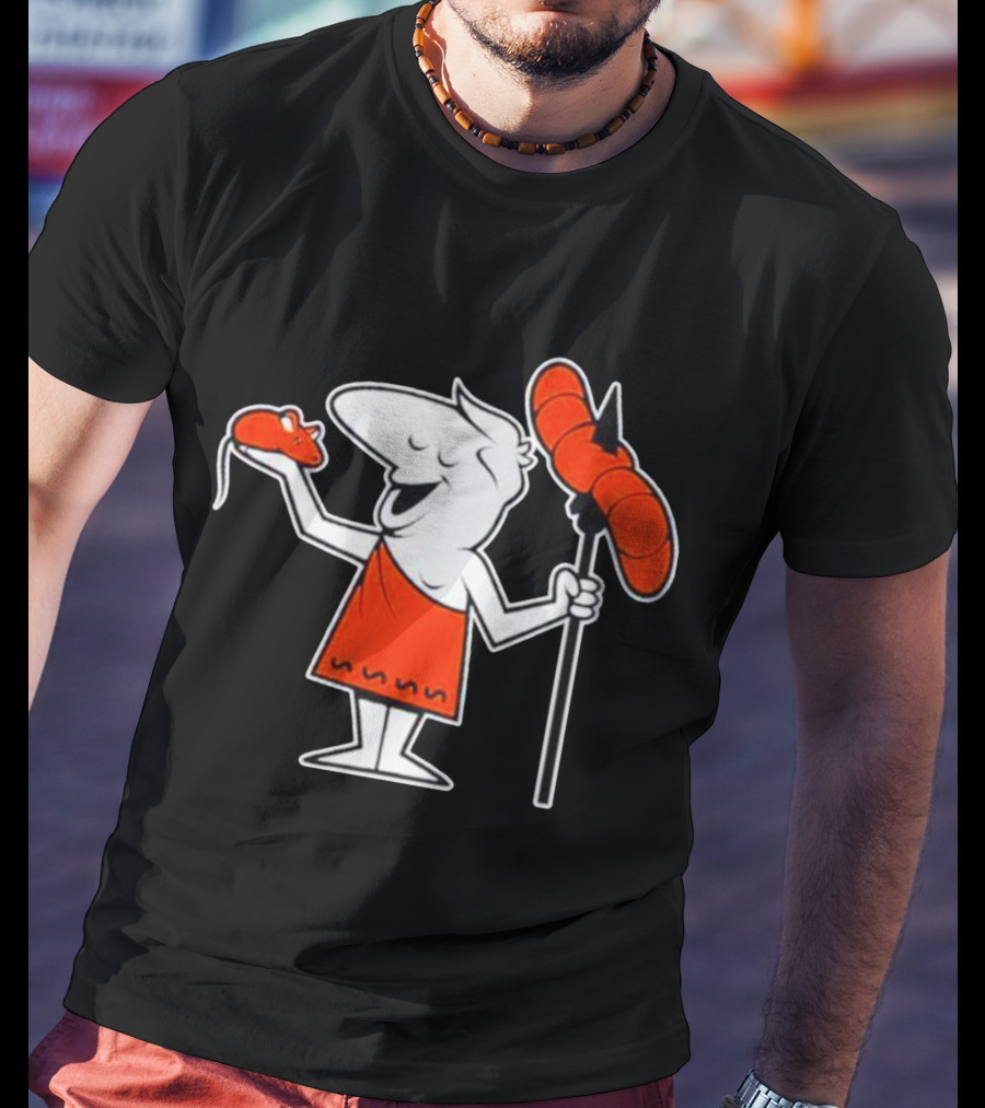 Shark Robot Little Zach Flintstones Dino Mouse Spear T-Shirt