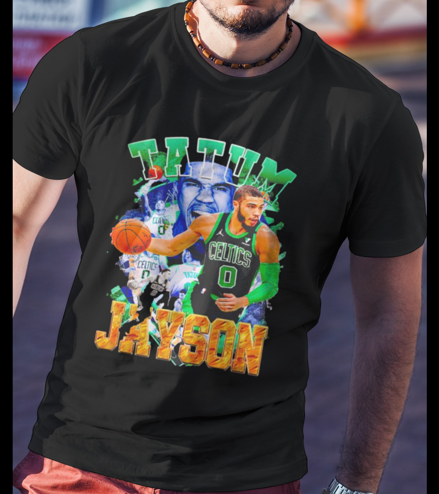 Tatum Celtics Jayson Basketball Star T-Shirt