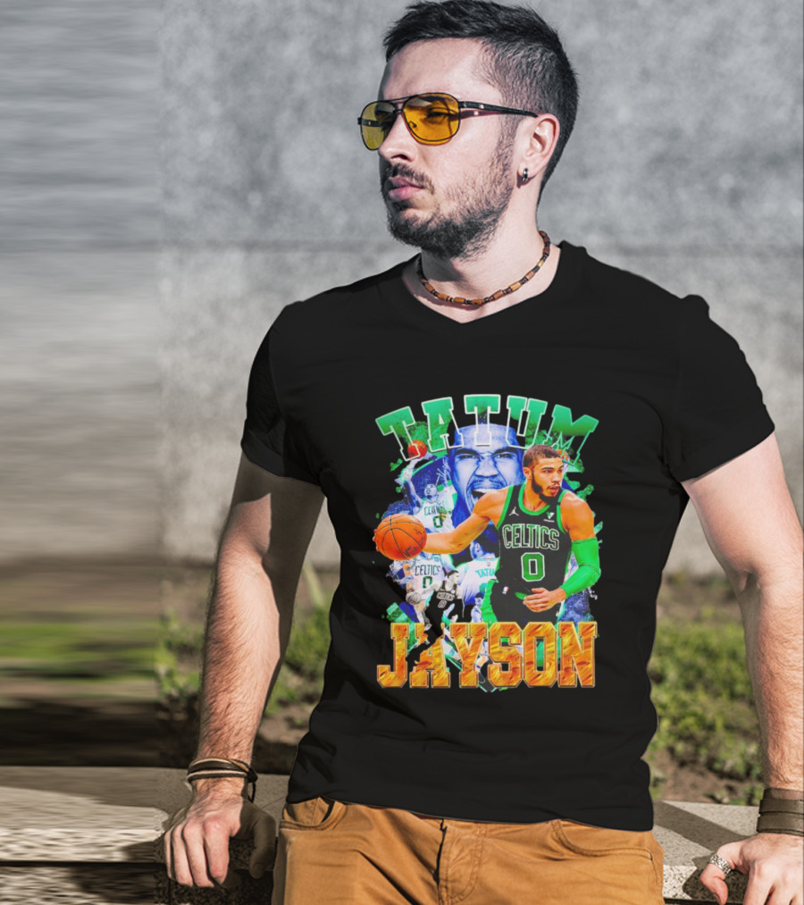 Tatum Celtics Jayson Basketball Star T-Shirt