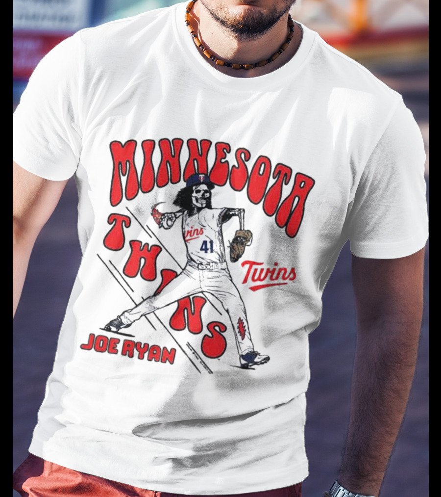 Minnesota Twins Joe Ryan Grateful Dead T-Shirt
