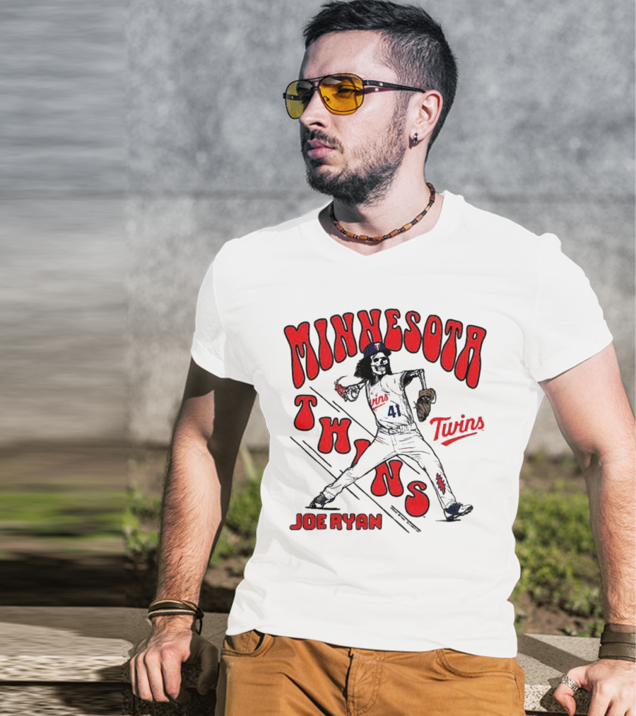 Minnesota Twins Joe Ryan Grateful Dead T-Shirt