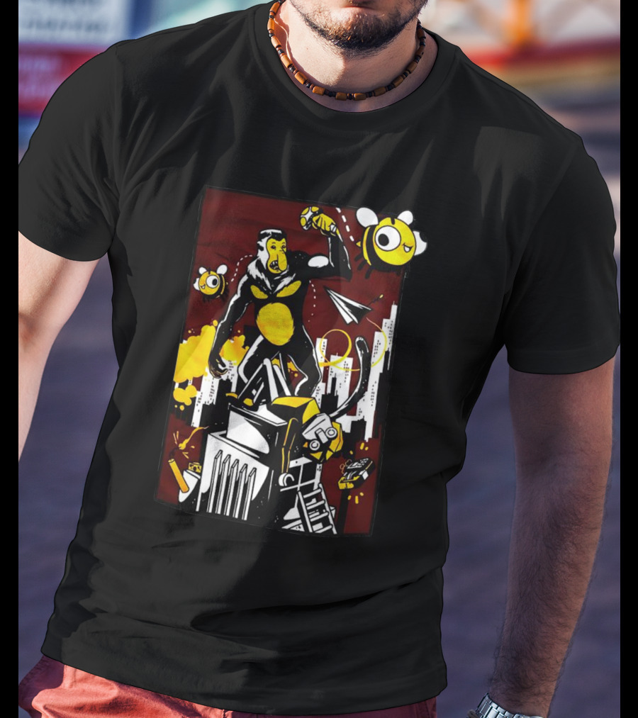 Proboscis Monke Duncan Osie King Kong Bee City Adventure T-Shirt