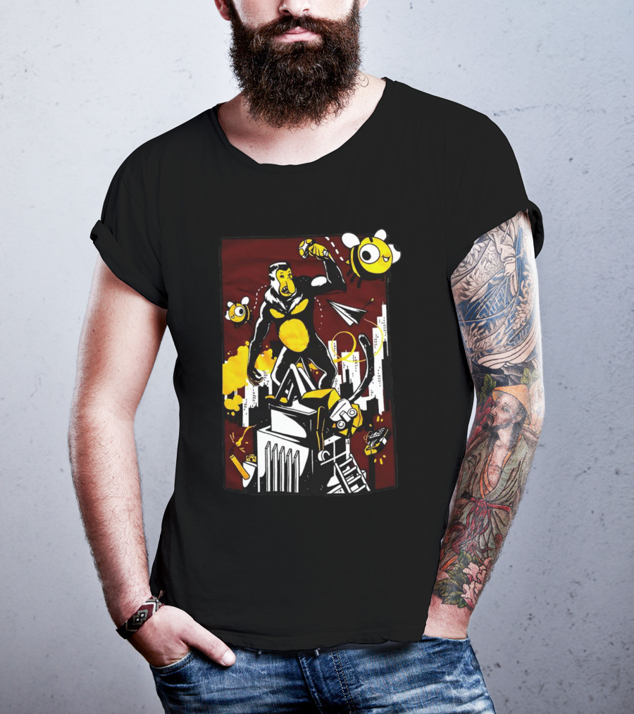Proboscis Monke Duncan Osie King Kong Bee City Adventure T-Shirt