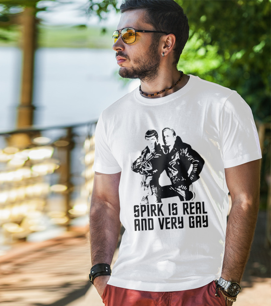 Spirk Is Real And Very Gay Star Trek T-Shirt