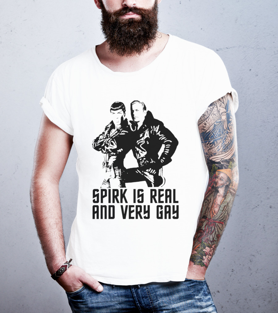 Spirk Is Real And Very Gay Star Trek T-Shirt