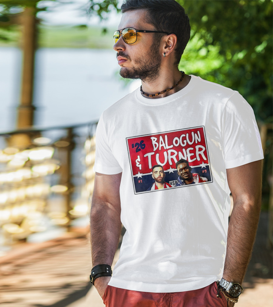 '26 Balogun Turner USA #1 #9 T-Shirt