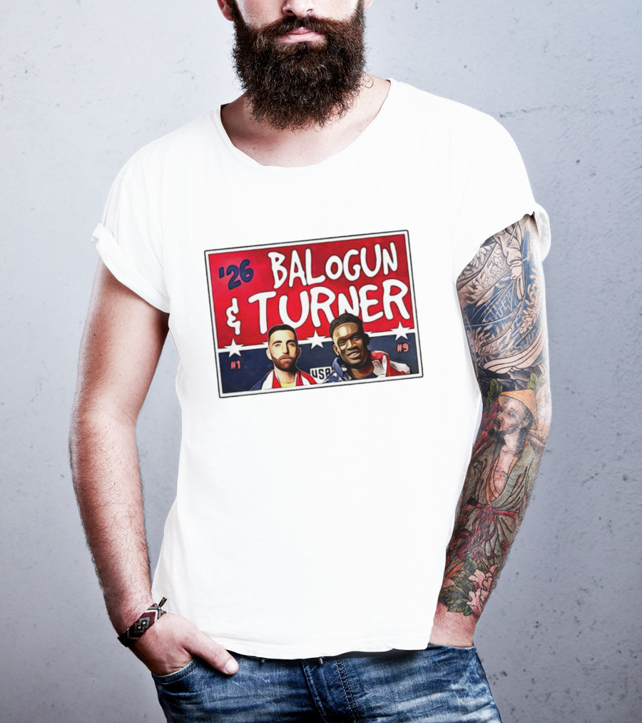 '26 Balogun Turner USA #1 #9 T-Shirt