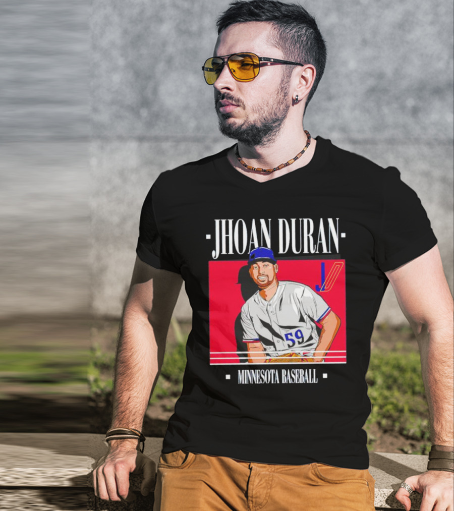 Jhoan Duran 59 Minnesota Baseball T-Shirt