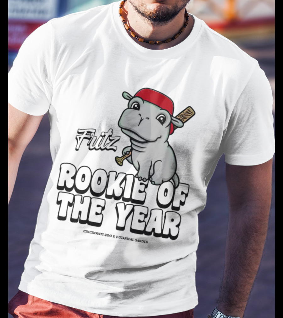 Fritz Rookie Of The Year Cincinnati Zoo Botanical Garden T-Shirt