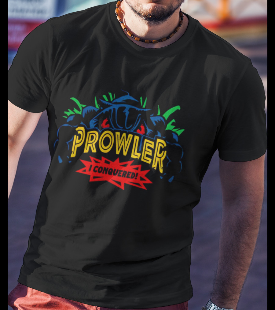 Prowler I Conquered Worlds Of Fun Theme Park Adventure T-Shirt