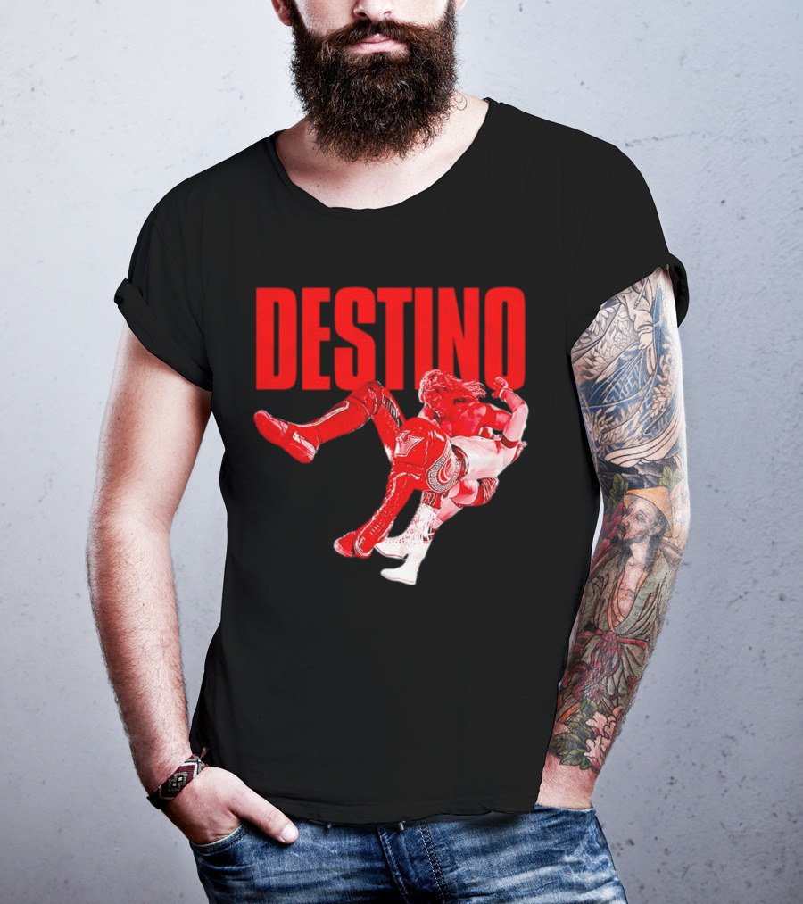 DESTINO Tetsuya Naito Wrestling Finishing Move T-Shirt