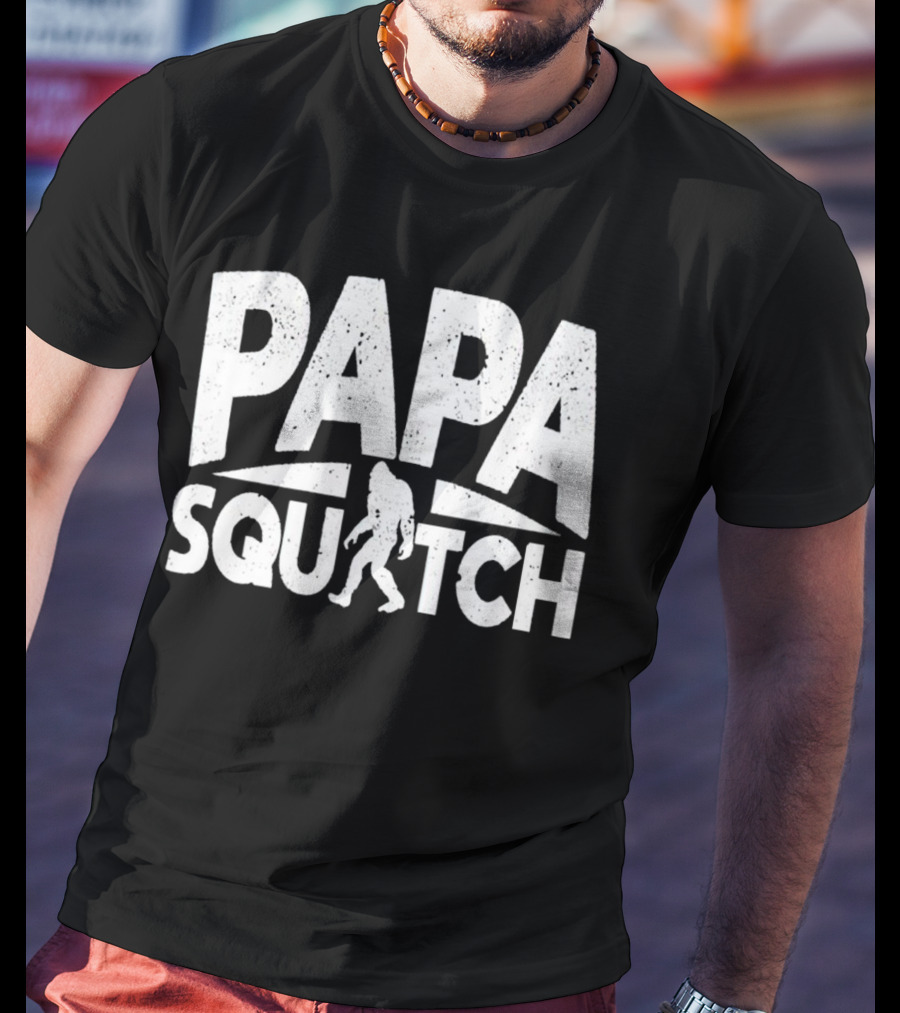 Papa Squatch Bigfoot T-Shirt