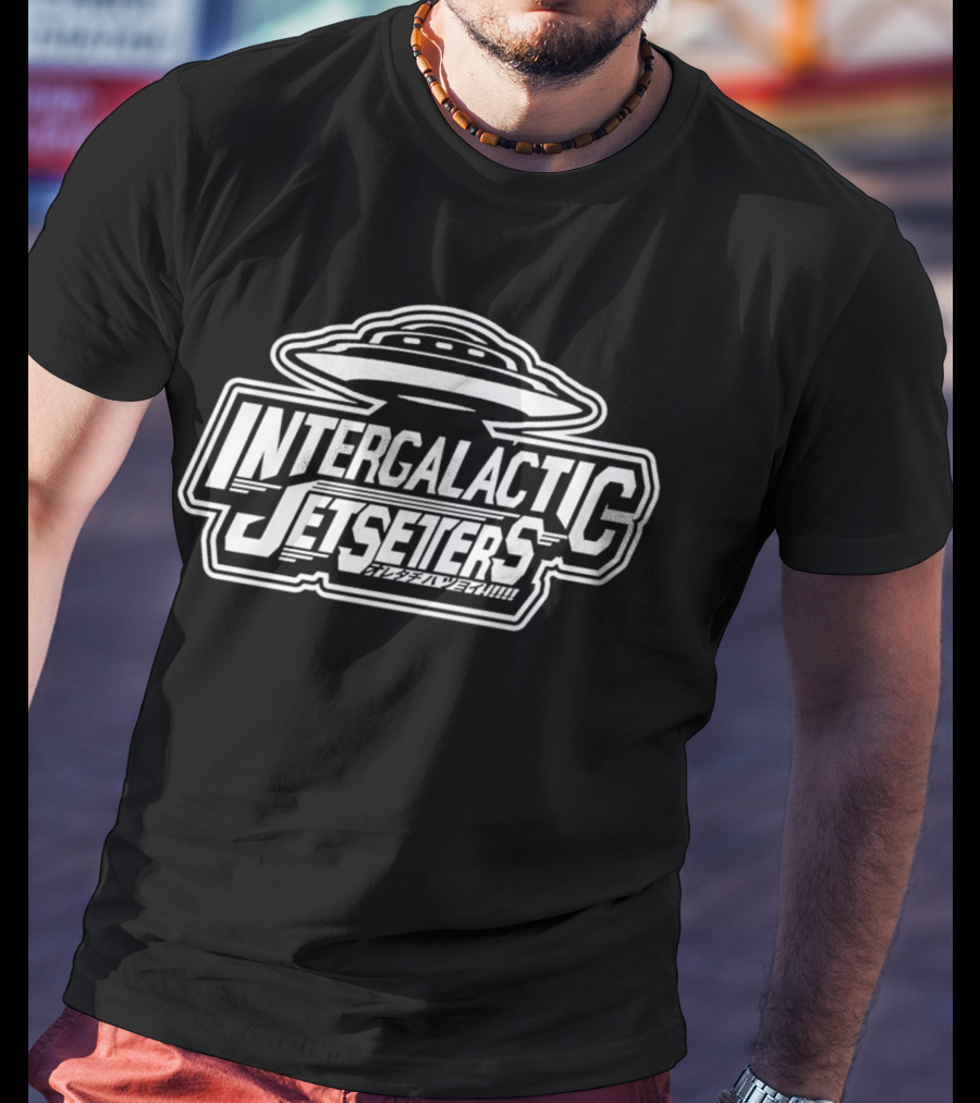 Kushida Kevin Knight Intergalactic Jetsetters UFO T-Shirt