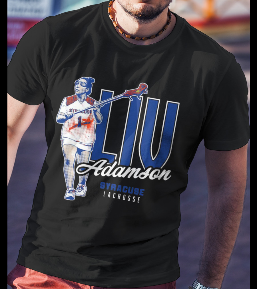 LIV Adamson 1 Syracuse Lacrosse T-Shirt