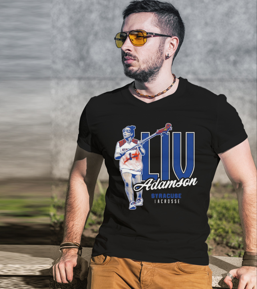 LIV Adamson 1 Syracuse Lacrosse T-Shirt