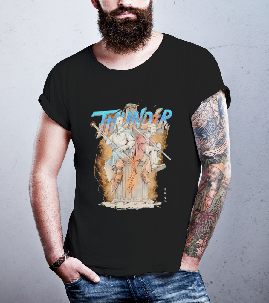 Sons Of Thunder Mark 3:17 Lightning And Warriors T-Shirt