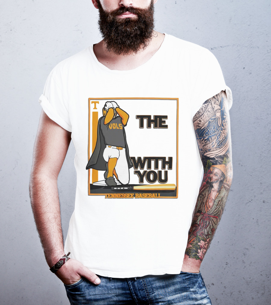 Tennessee Volunteers Baseball May The Vols Be With You T-Shirt