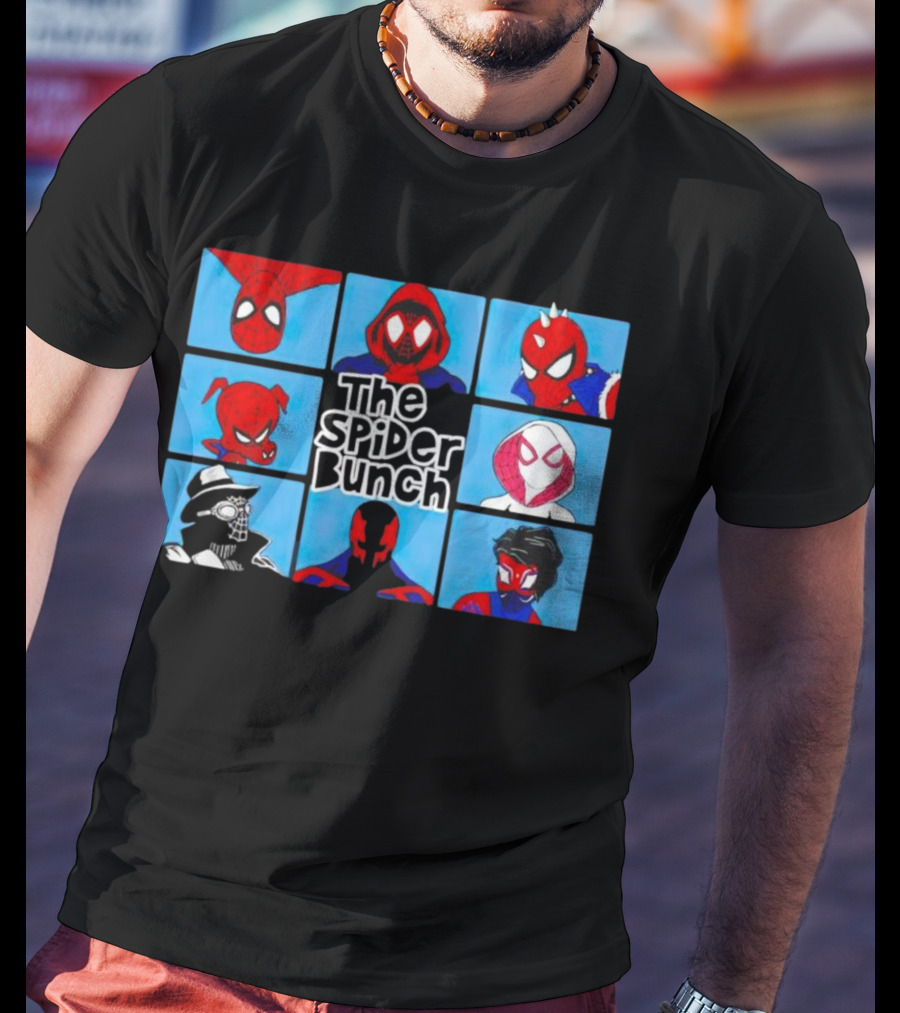 The Spider Bunch Spider-Man Faces Collection T-Shirt