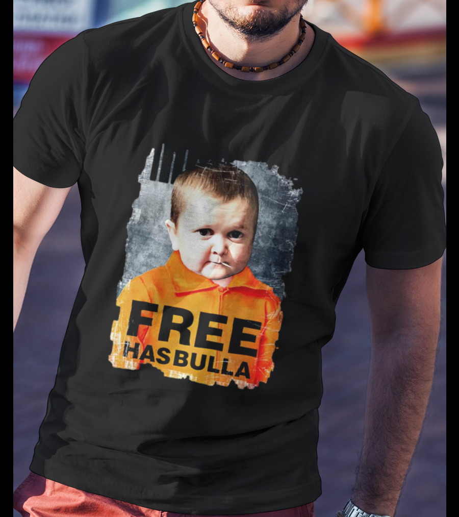 Hasbulla Magomedov Free Hasbulla Orange Jumpsuit T-Shirt