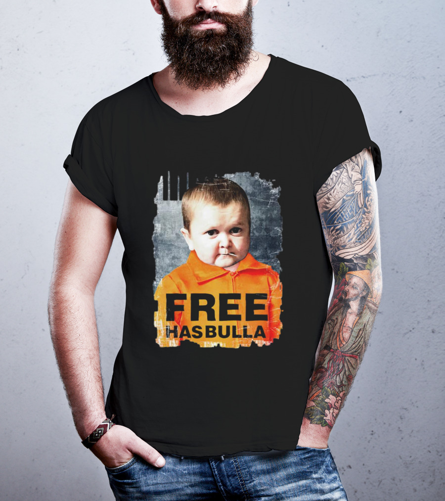 Hasbulla Magomedov Free Hasbulla Orange Jumpsuit T-Shirt