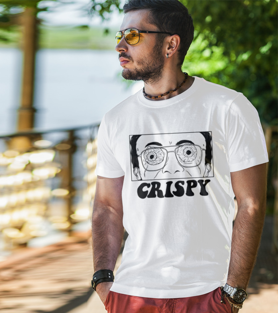 Jazz Emu Crispy Glasses Face T-Shirt