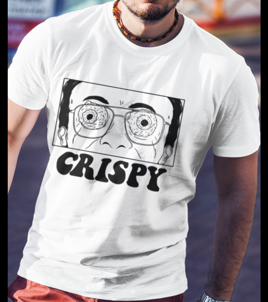 Jazz Emu Crispy Glasses Face T-Shirt