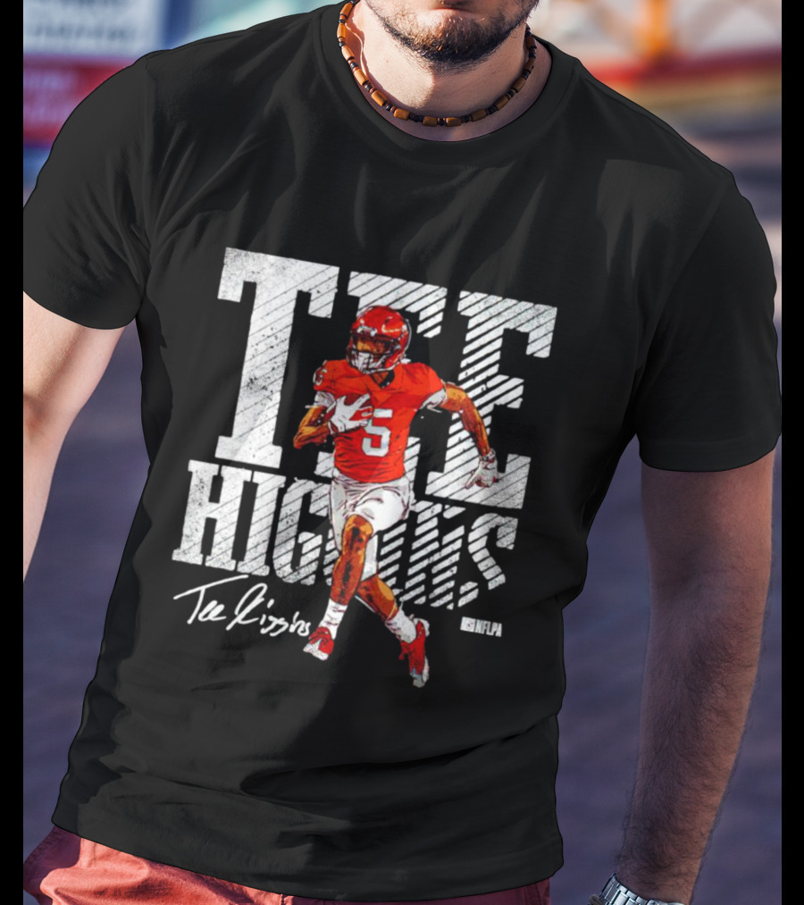 Tee Higgins NFLPA Cincinnati Football Signature T-Shirt