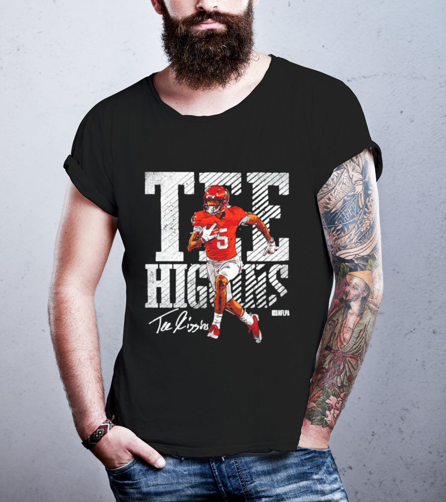 Tee Higgins NFLPA Cincinnati Football Signature T-Shirt