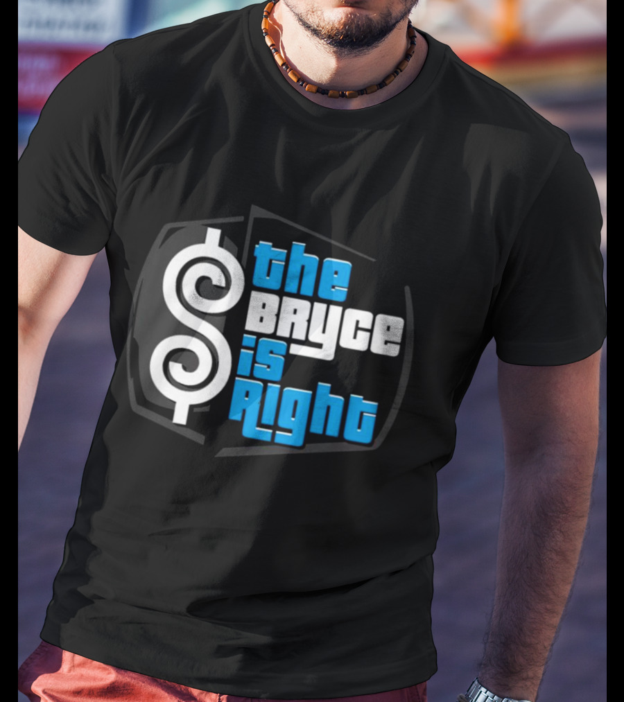 The Bryce Is Right Retro Game Show T-Shirt