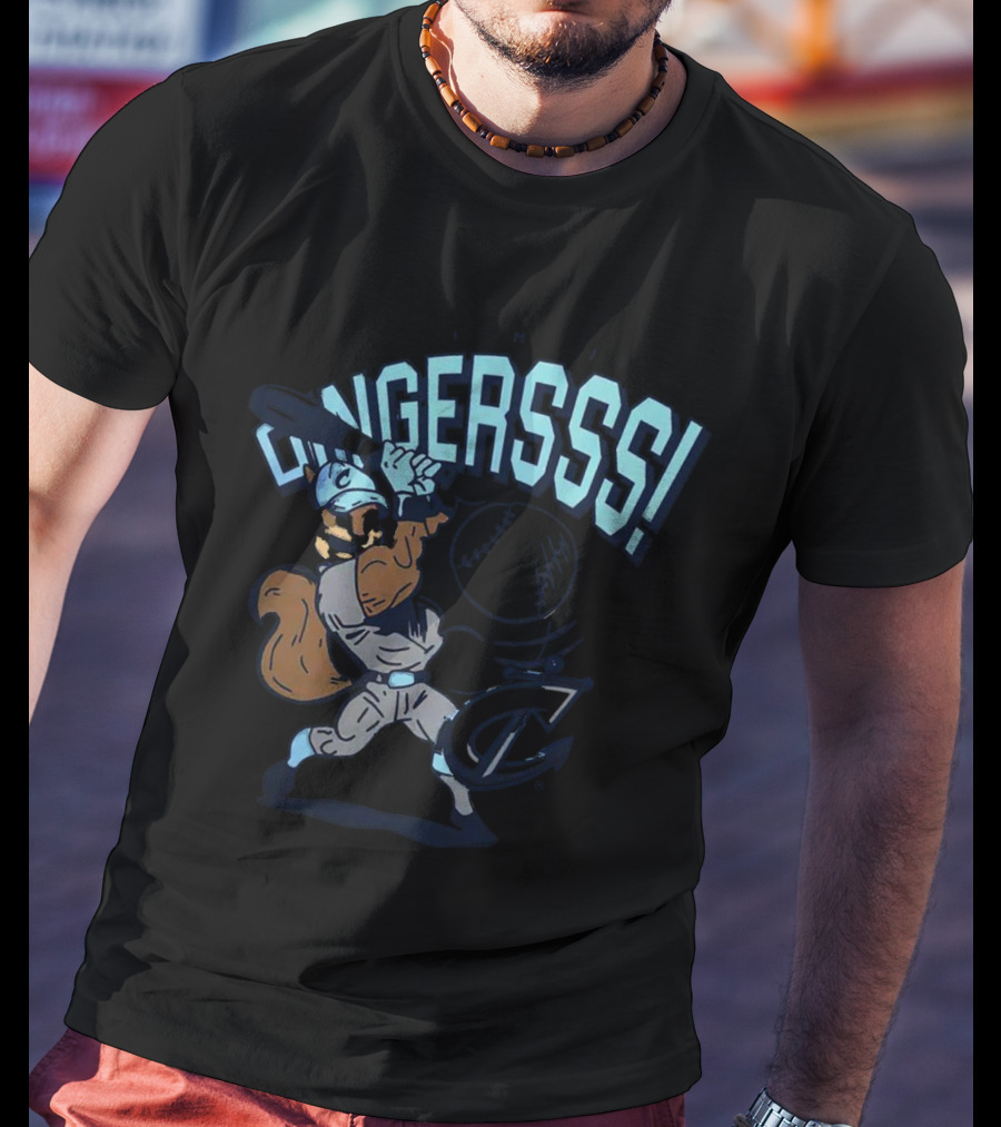 Columbus Clippers Rally Squirrel Dingers Baseball T-Shirt