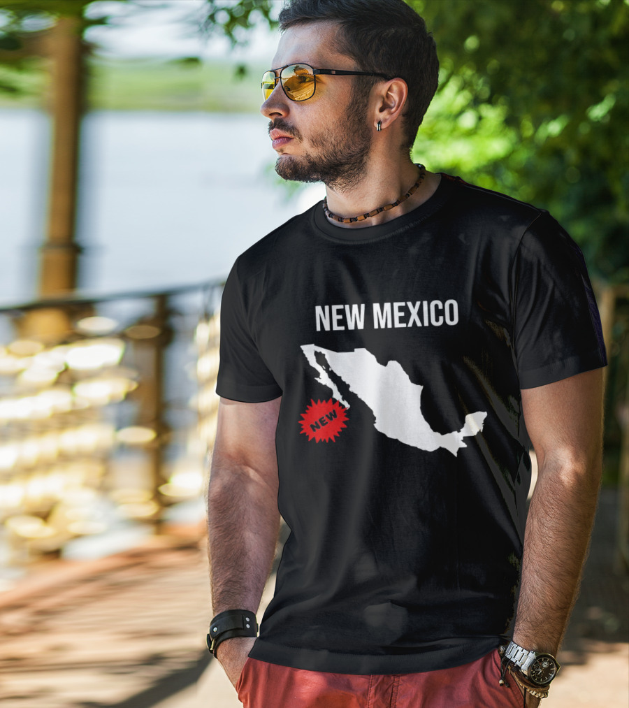 New Mexico New Map T-Shirt