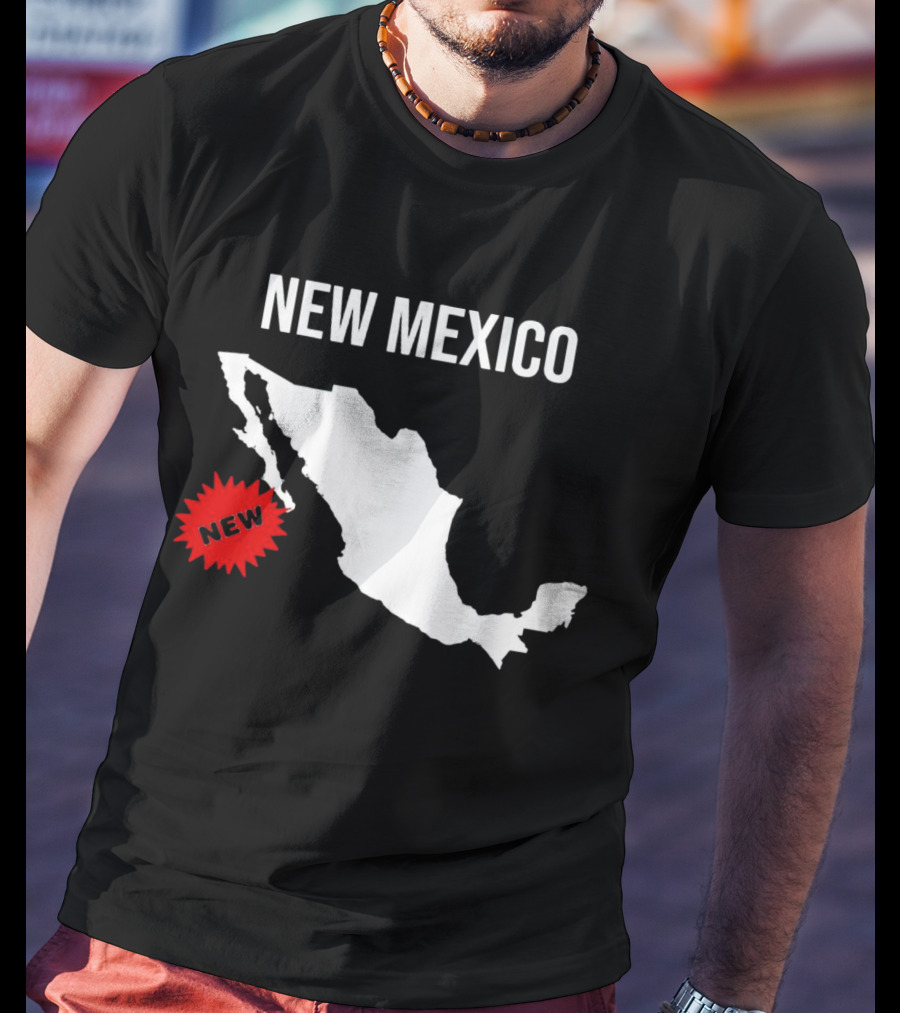 New Mexico New Map T-Shirt