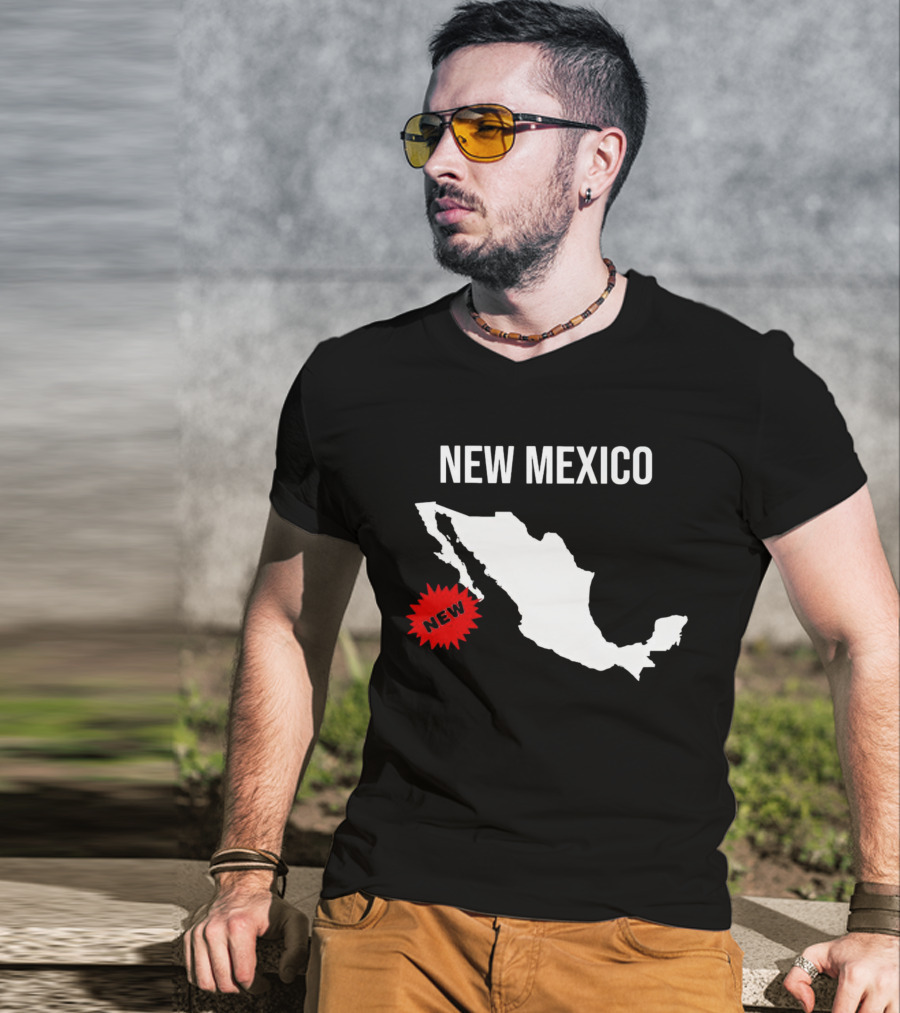 New Mexico New Map T-Shirt