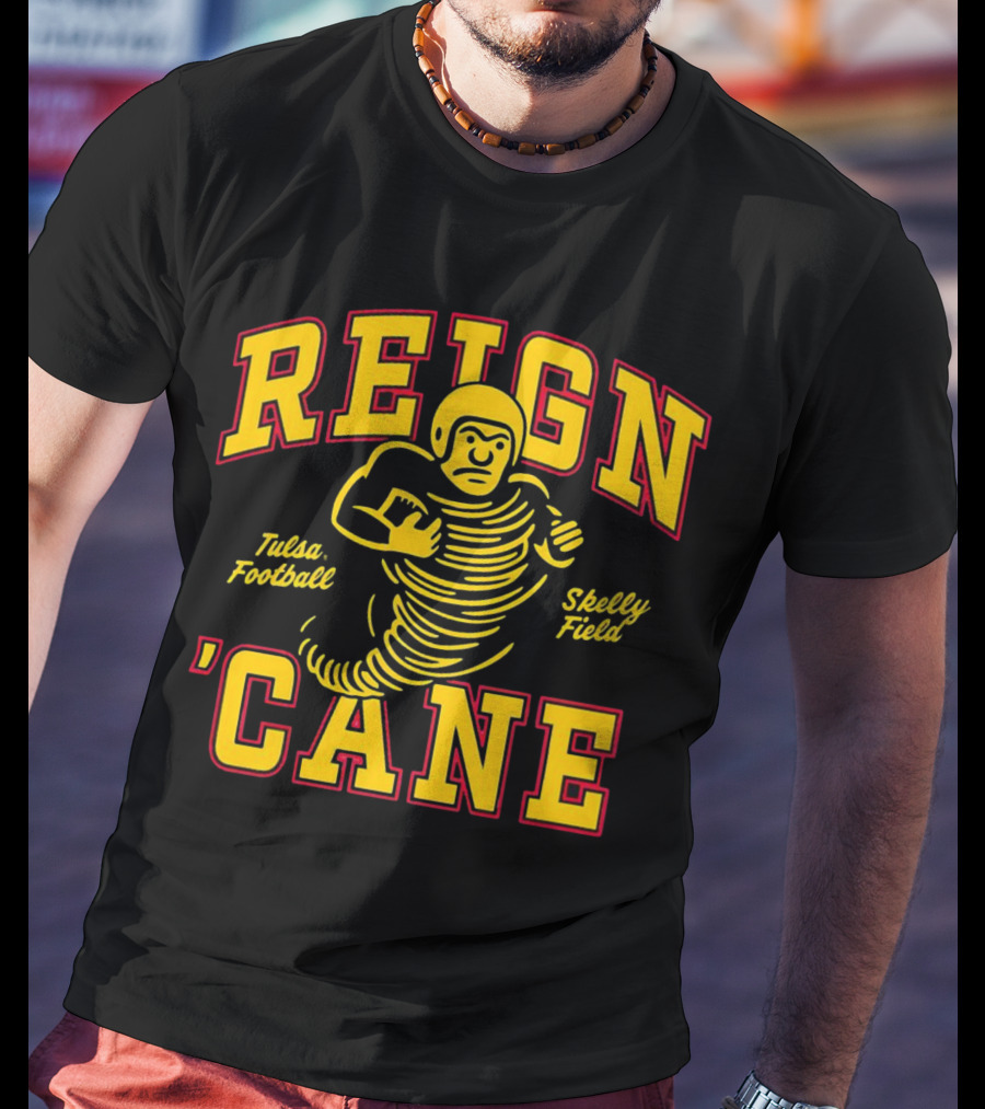 Tulsa Football Skelly Field Reign 'Cane T-Shirt