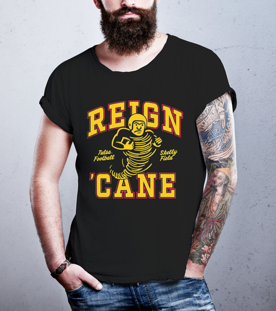 Tulsa Football Skelly Field Reign 'Cane T-Shirt