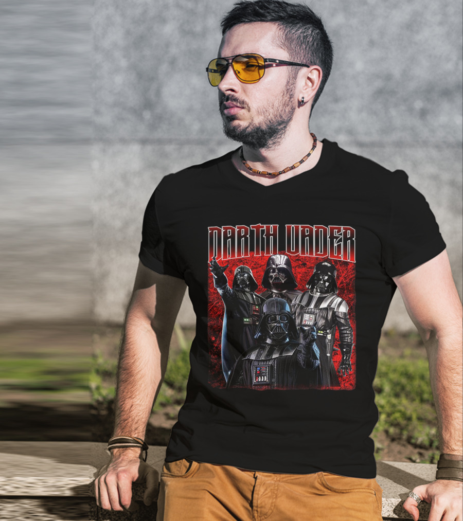 Darth Vader Four Iconic Sith Lords Group Pose T-Shirt