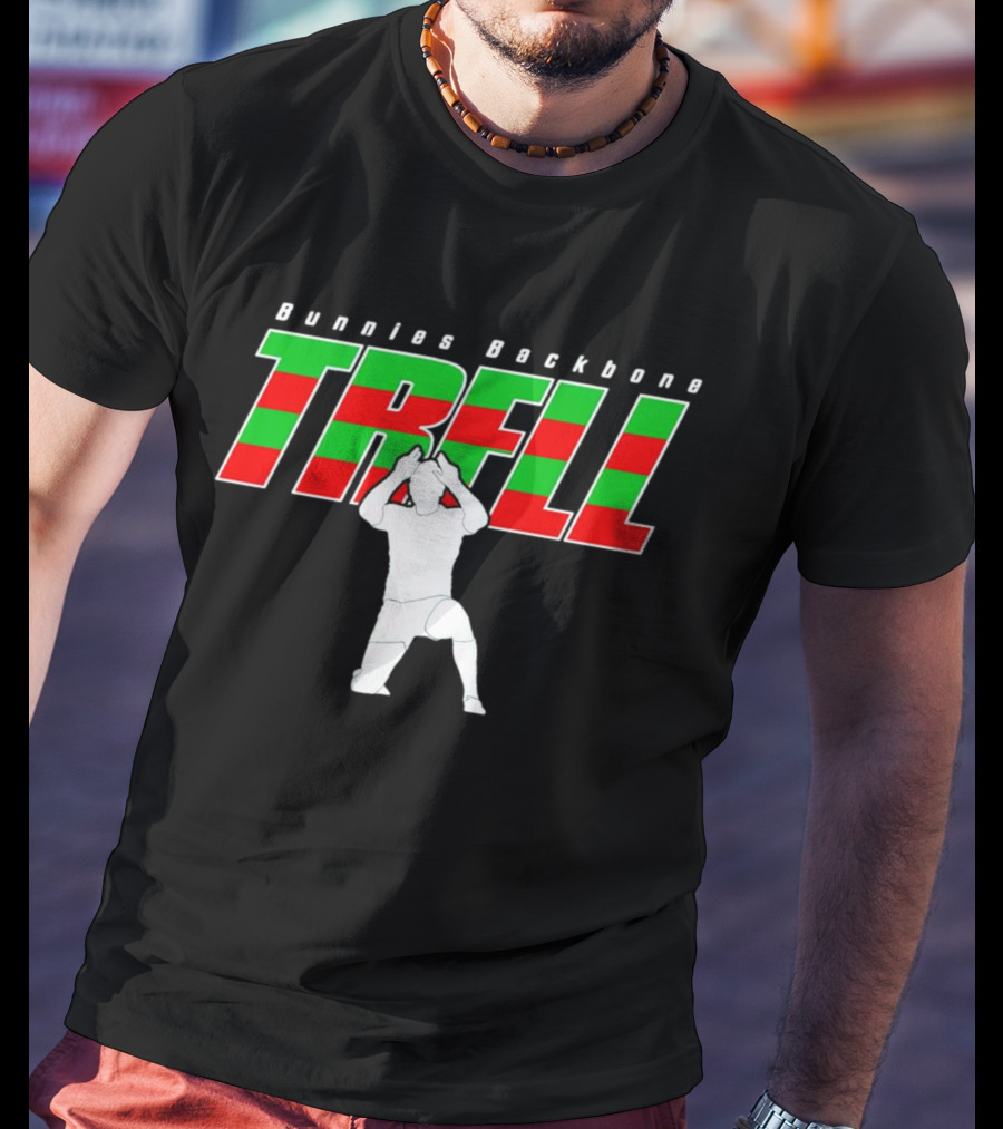 Bunnies Backbone Trell Rugby Souths T-Shirt