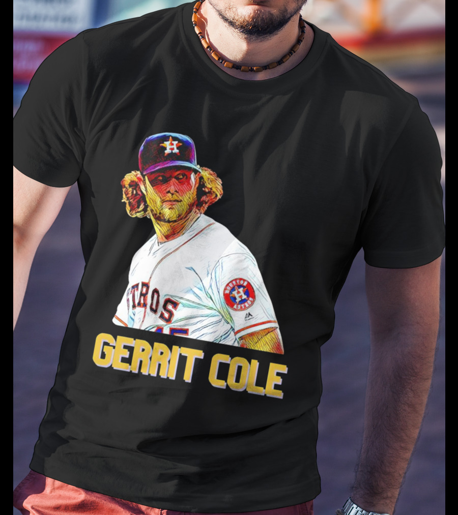 Gerrit Cole Astros Houston Baseball Player T-Shirt
